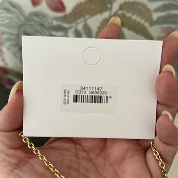 Loft Gold and Shimmer Red Necklace - Picture 5 of 5